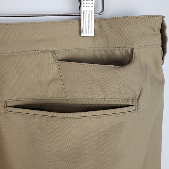 Bluffworks Ascender Chino Pants 40x30 Khaki Travel Lightweight Regular Fit - Picture 5 of 15